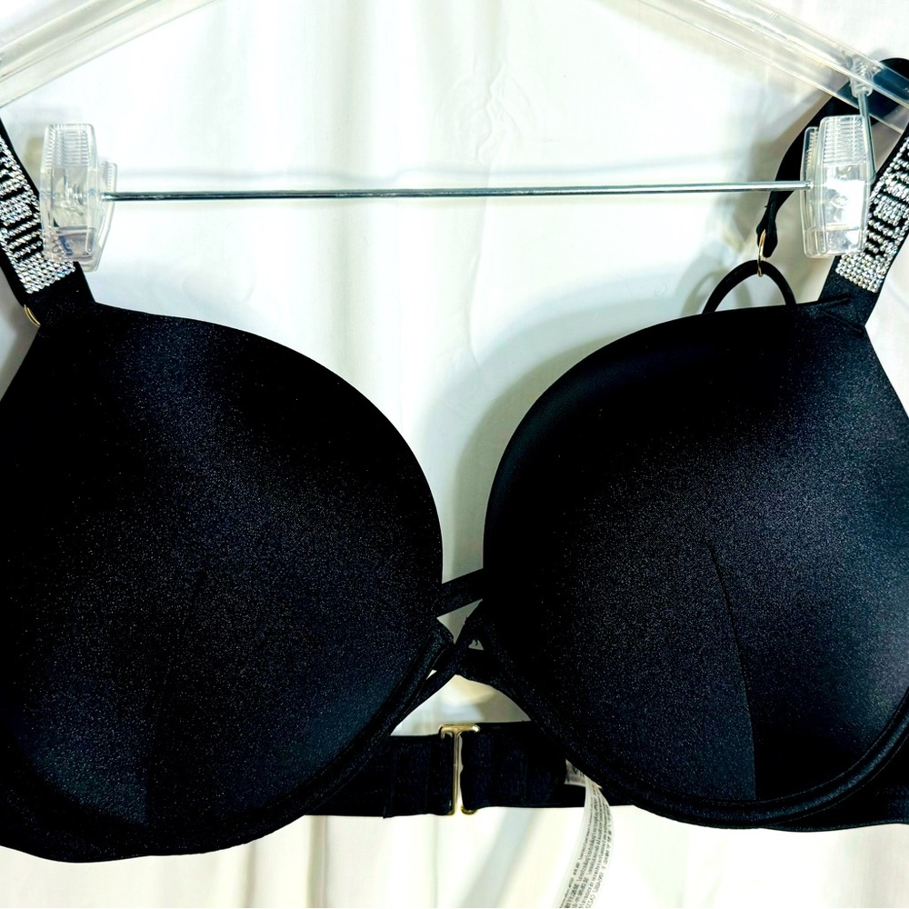 Victoria’s Secret Swim Shine Strap Bombshell Push Up Bikini Top